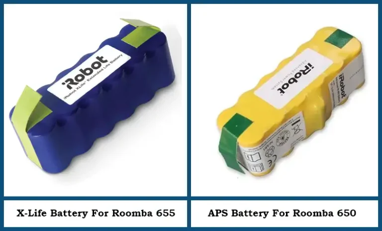 roomba 655 and 650 use different batteries