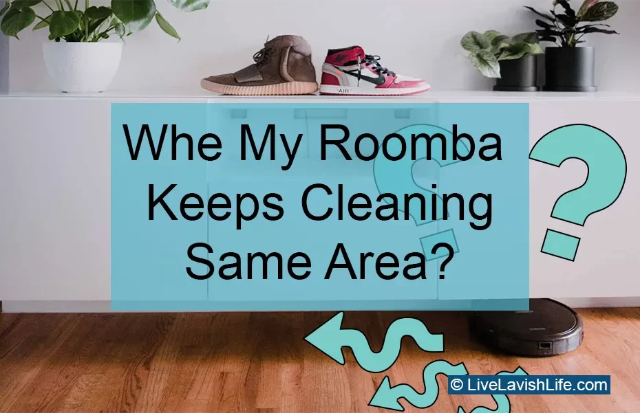roomba keeps cleaning same area and going in circles