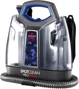 bissell spotclean 2694 proheat portable carpet cleaner for stairs