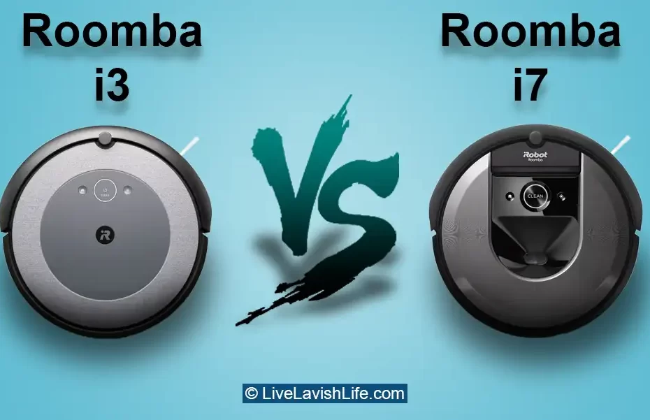comparison of roomba i3 vs i7, differences and similarities