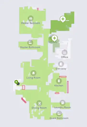 braava jet m6 robot mop mapping feature on the iRobot Home App