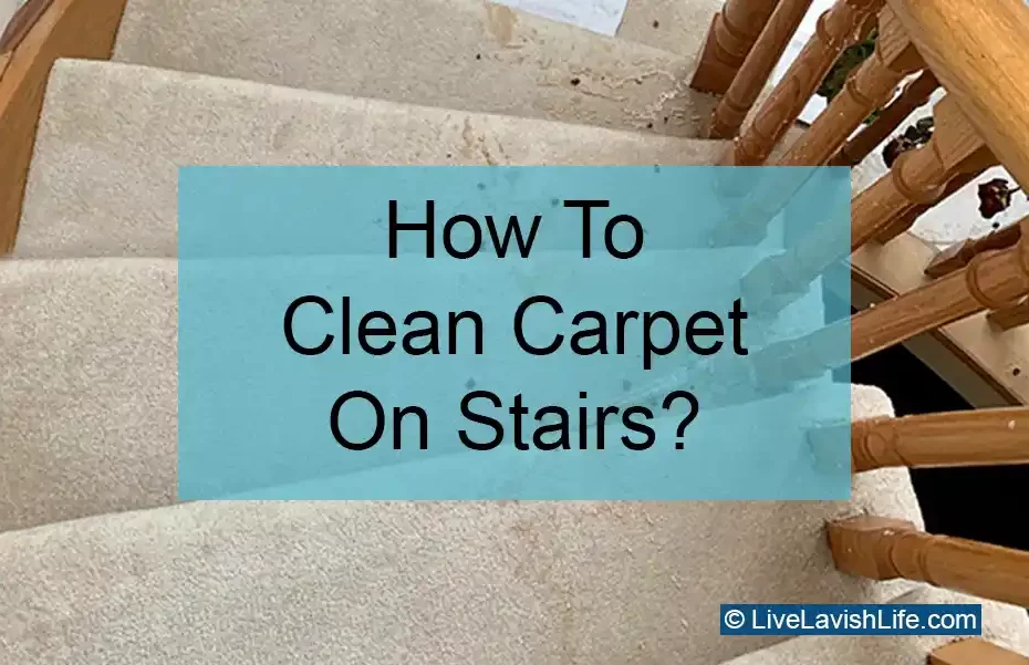 how to clean carpet on stairs featured image project