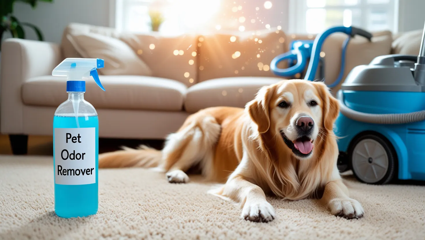 how to make homemade pet odor remover for carpet cleaning machine